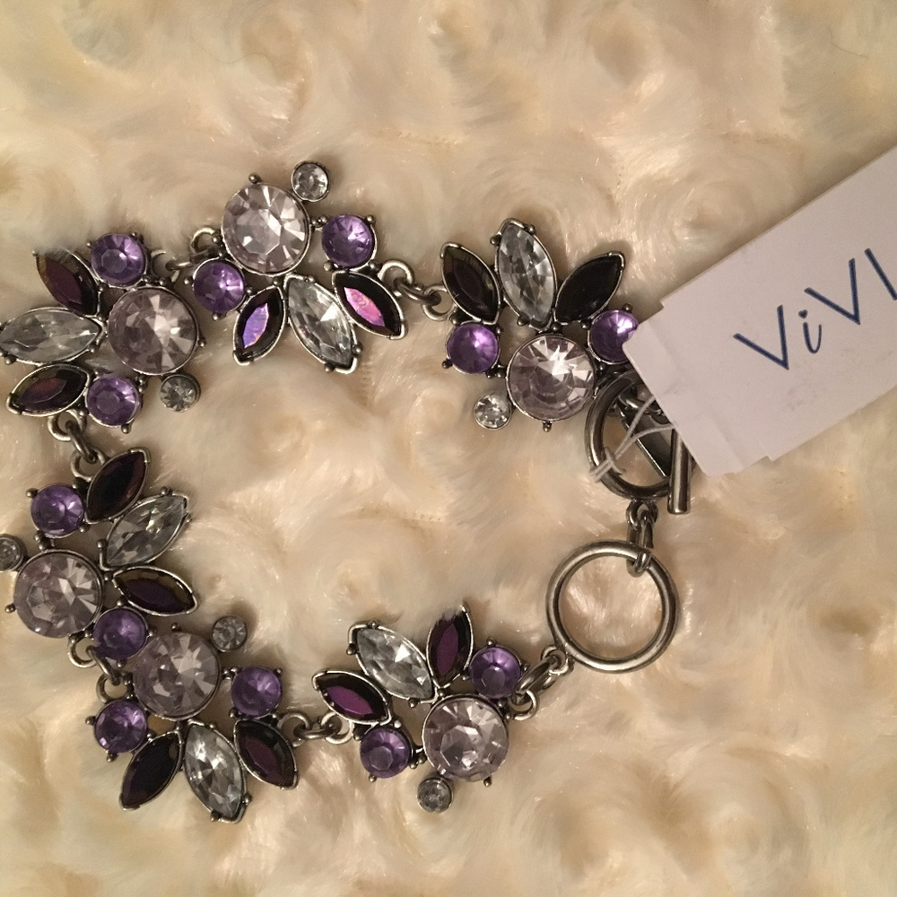 ViVI Jewelry ~ Lavender Limelight Bracelet